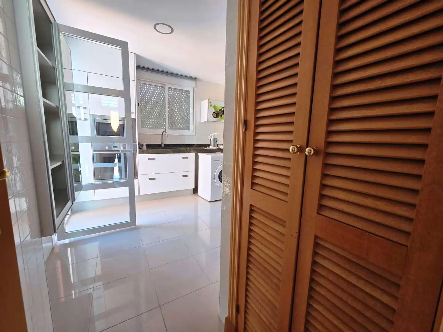 Kitchen of Detached homes for sale in Castilleja de la Cuesta  with Air Conditioner, Terrace and Storage room