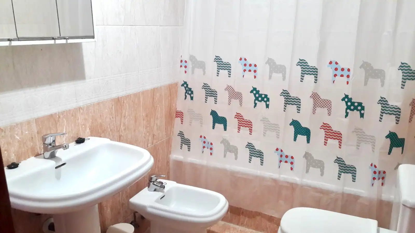 Bathroom of Flat for rent in El Ejido  with Air Conditioner, Heating and Private garden