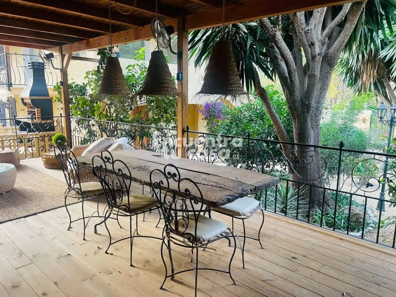 Terraza de Casa o chalet de alquiler en L'Alfàs del Pi con Aire acondicionado, Calefacción y Jardín privado