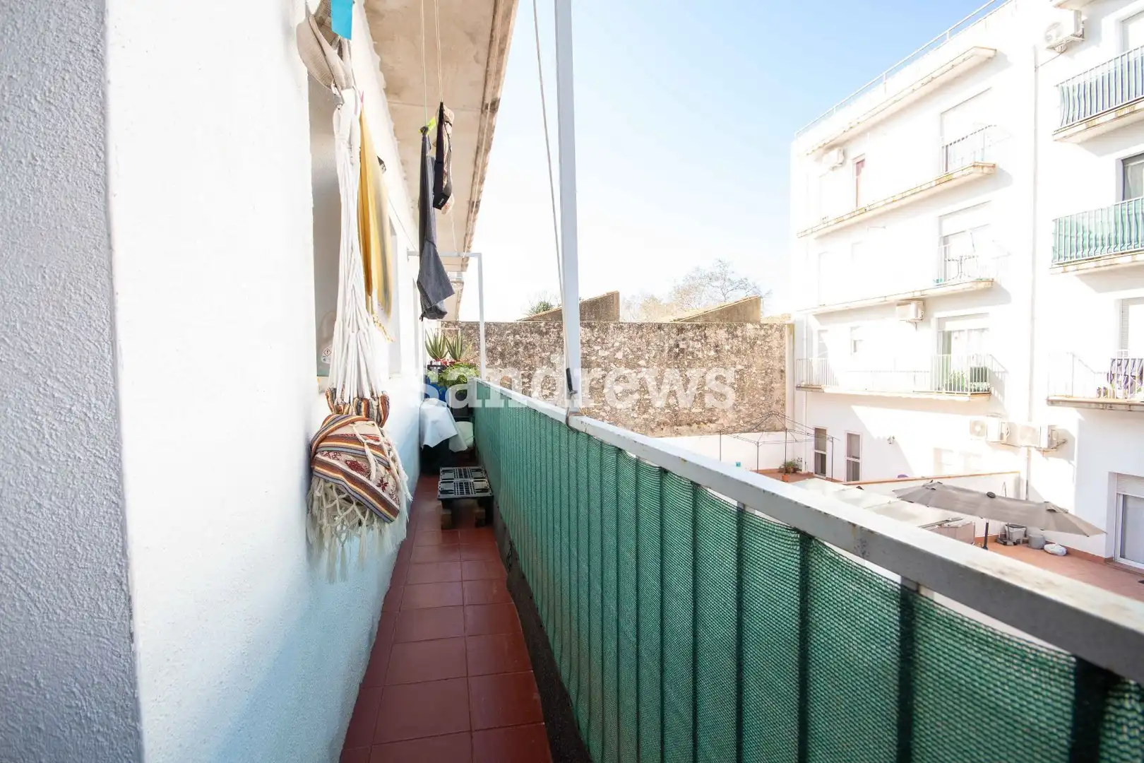 Terrasse von Wohnung zum Verkauf in Figueres mit Klimaanlage und Heizung