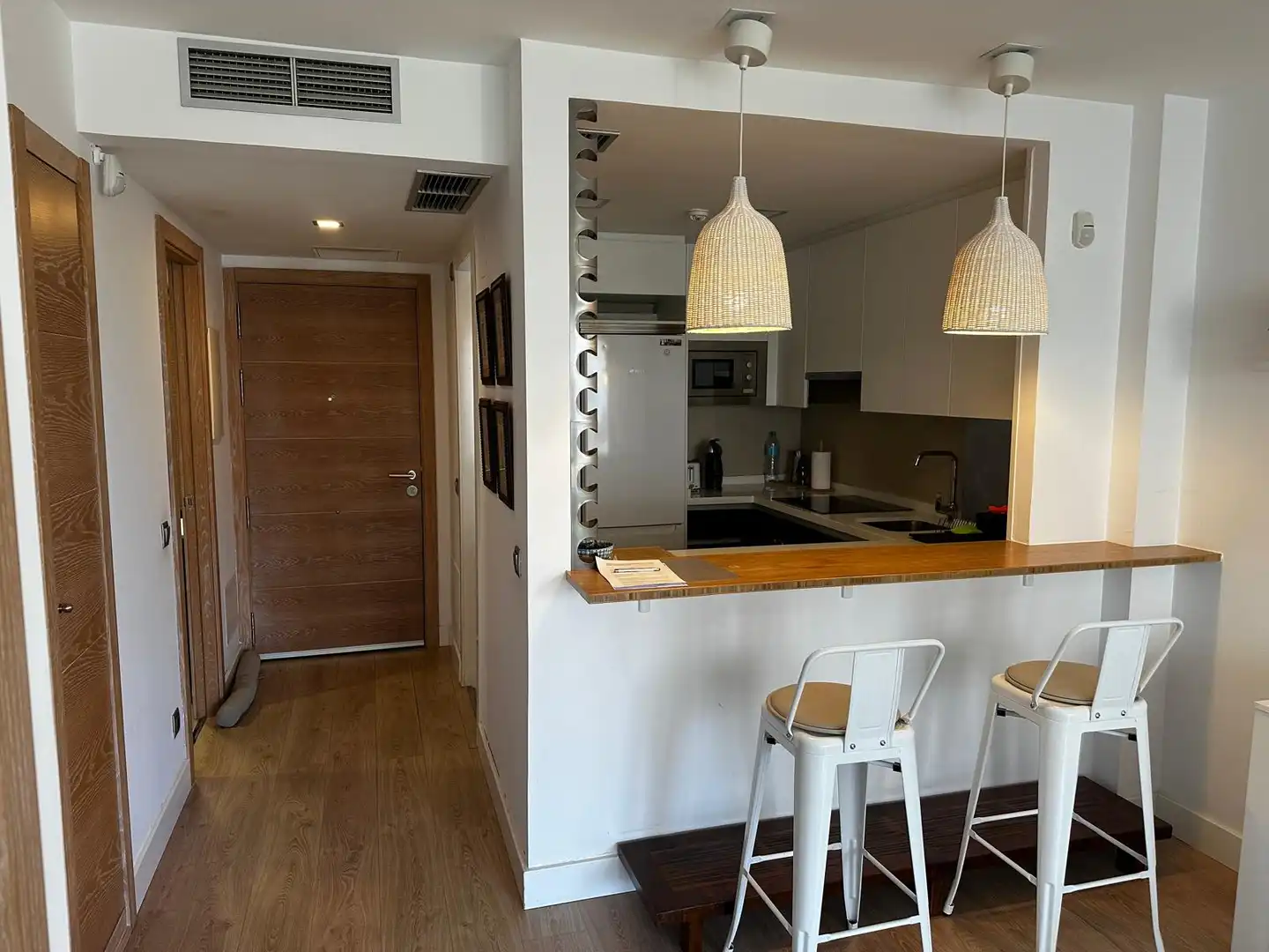 Cocina de Apartamento de alquiler en Las Rozas de Madrid con Aire acondicionado, Calefacción y Terraza