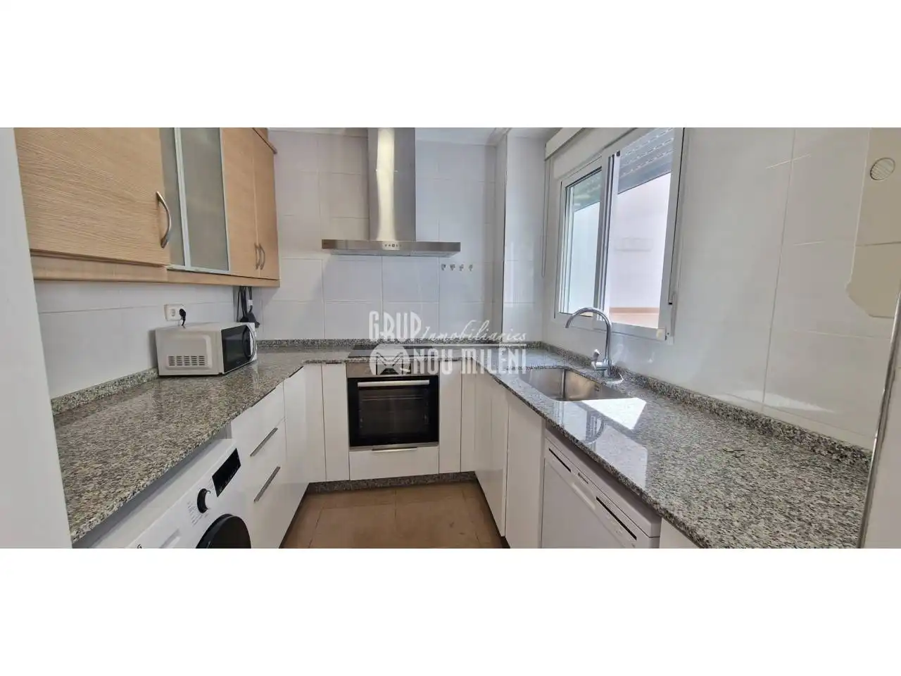 Cocina de Piso de alquiler en Catarroja con Terraza