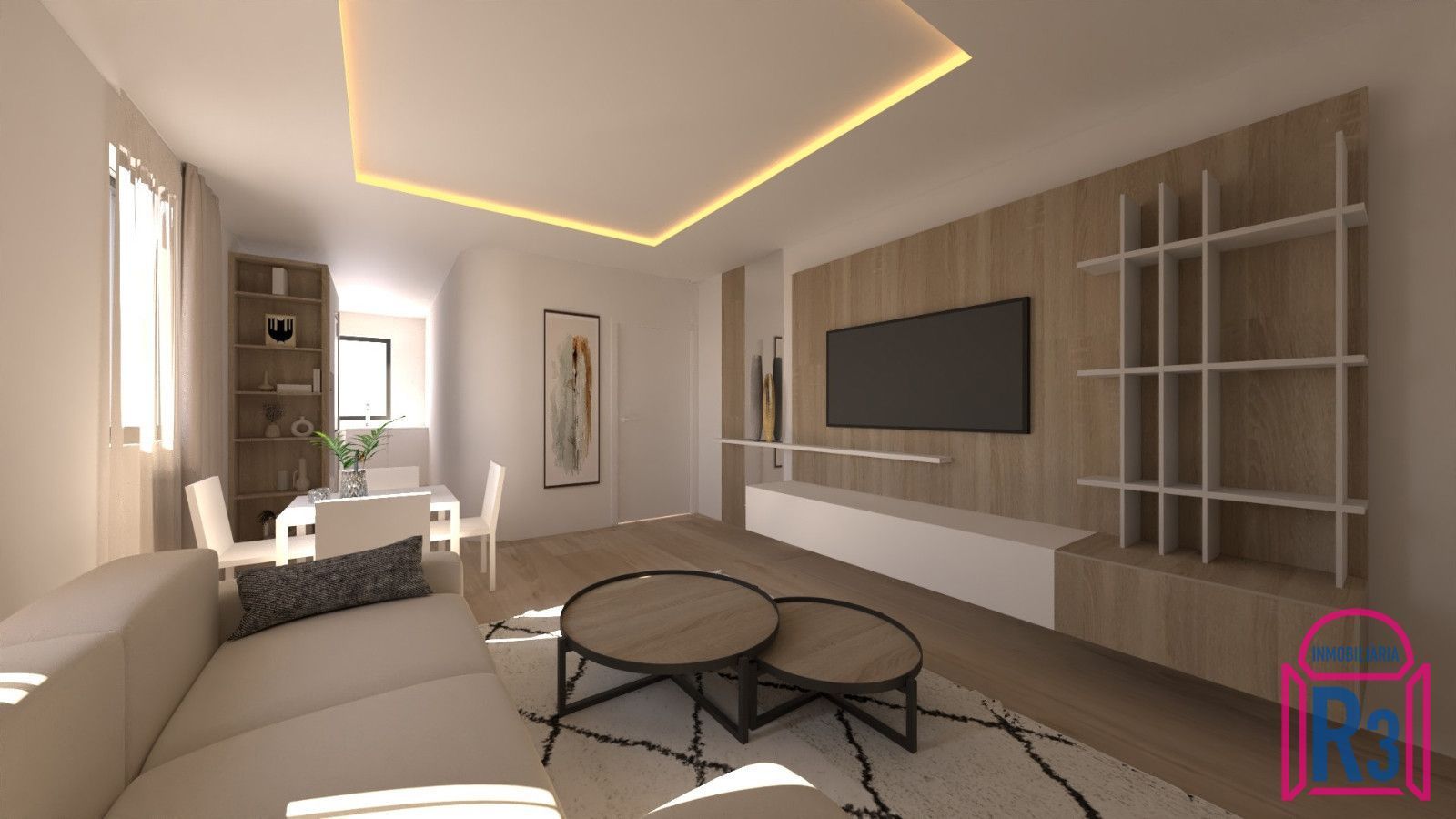 Sala d'estar de Apartament en venda en León Capital  amb Calefacció i Traster