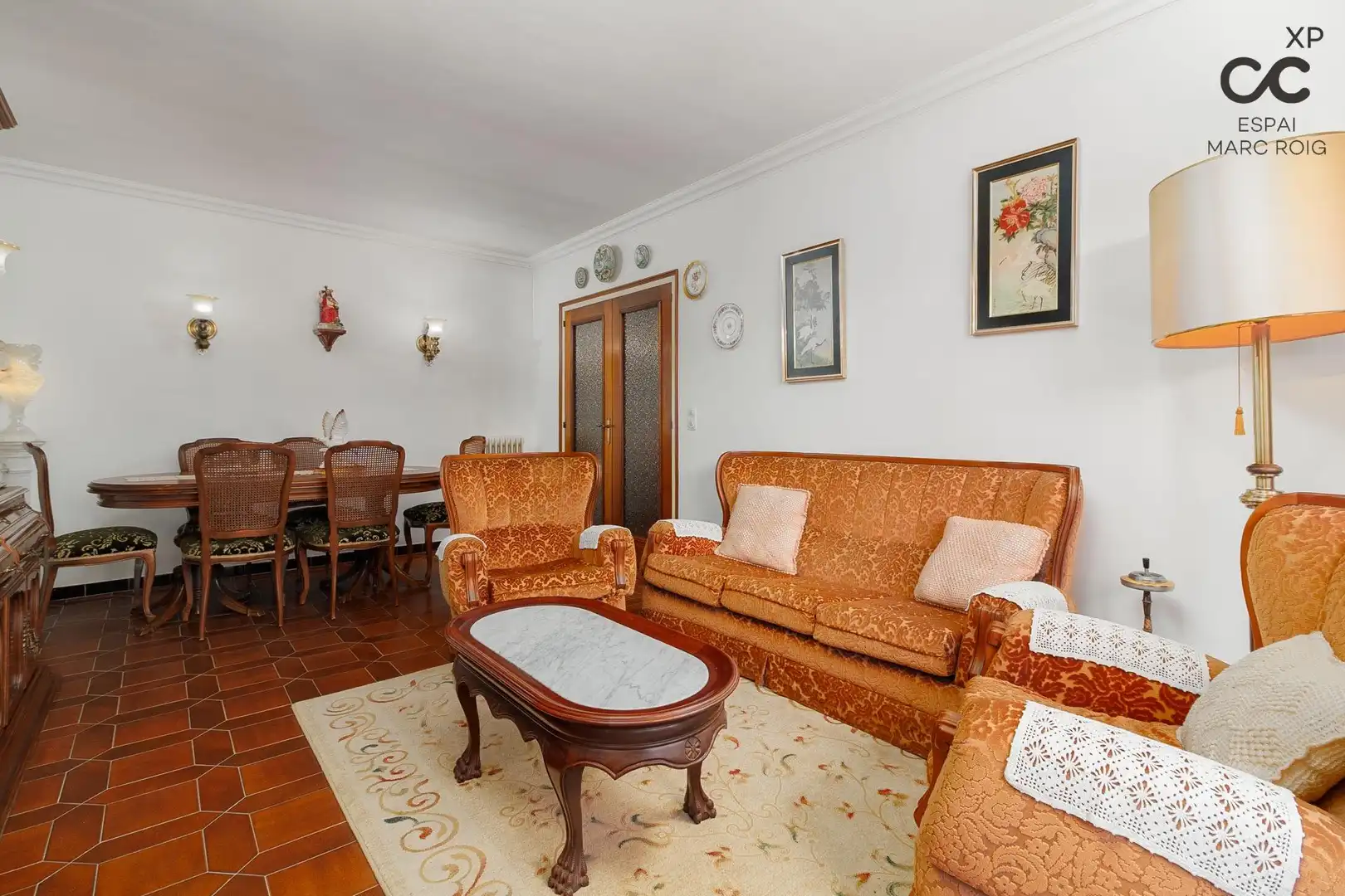 Sala d'estar de Casa o xalet en venda en Vilabertran amb Calefacció, Jardí privat i Terrassa
