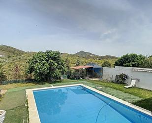 Swimming pool of Single-family semi-detached for sale in Málaga Capital  with Air Conditioner and Terrace