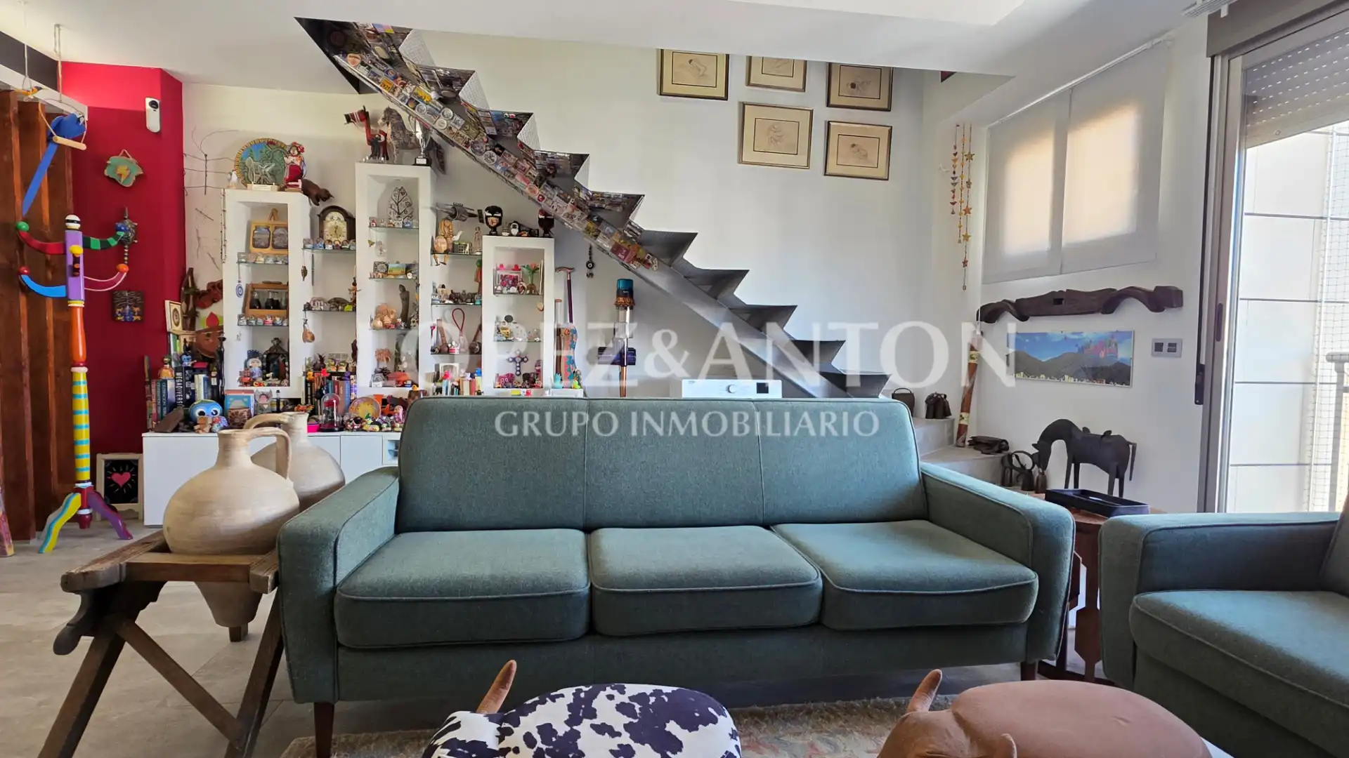 Sala de estar de Dúplex en venta en Pueblo