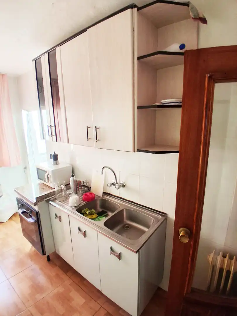 Kitchen of Flat for rent in Granada  with Furnished, Oven and Washing machine