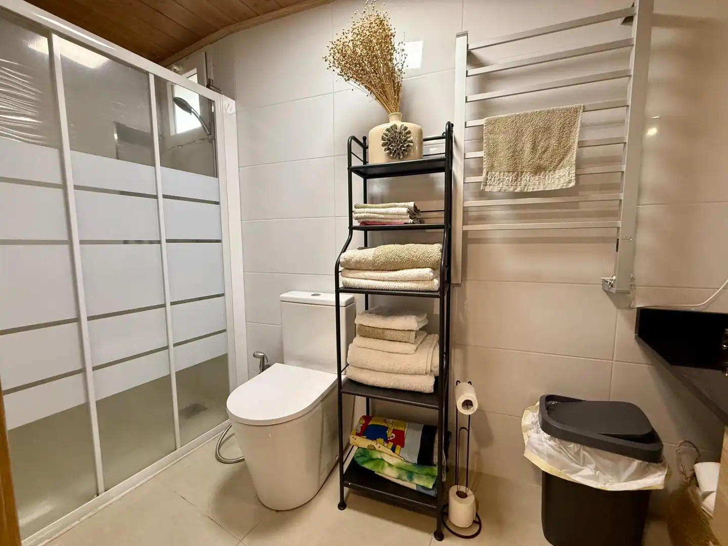 Baño de Casa o chalet en venta en Sober con Jardín privado, Piscina y Amueblado