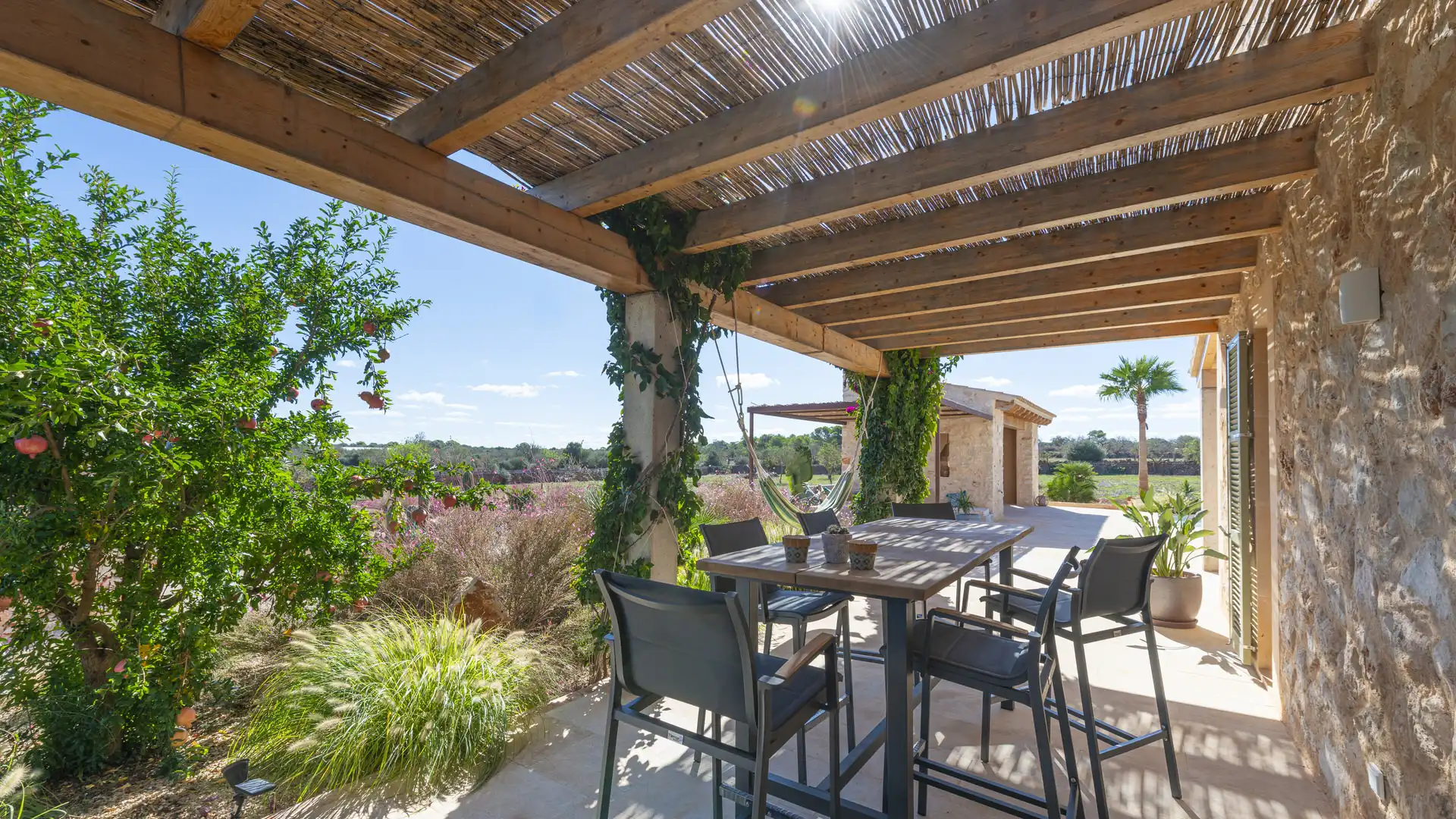 Terrace of Country homes for sale in Ses Salines  with Air Conditioner, Heating and Terrace