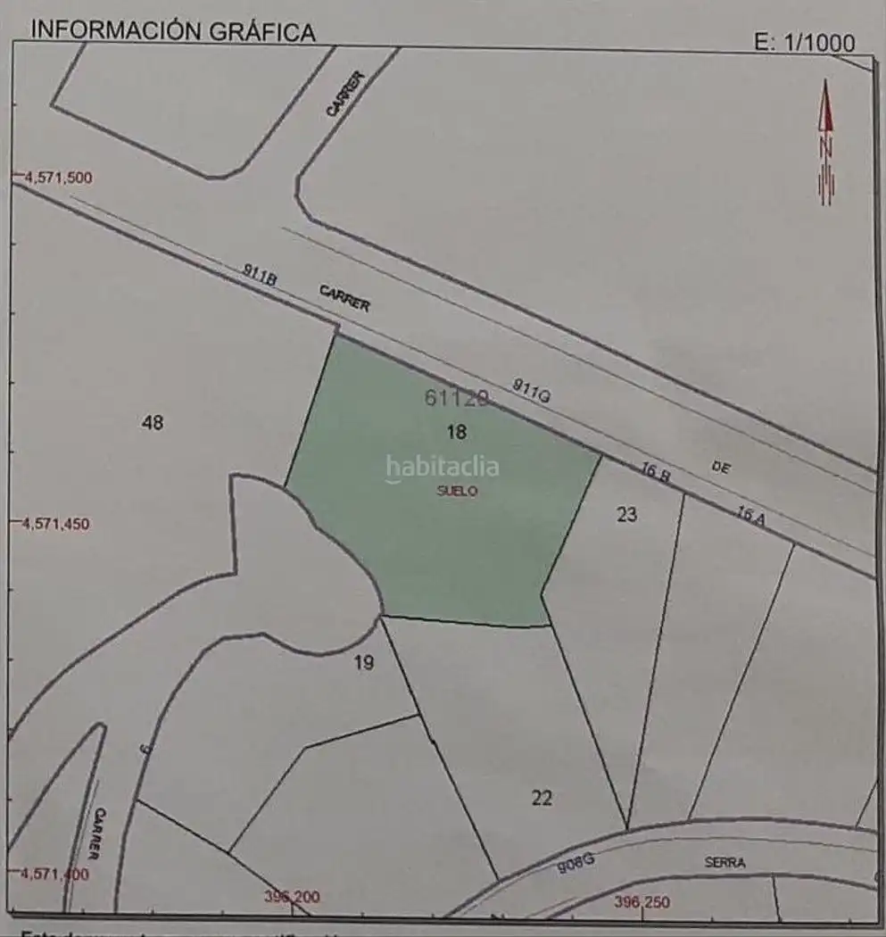 Wohnbaugrundstück zum Verkauf in Carrer de l'Àliga 911G, imagen 5