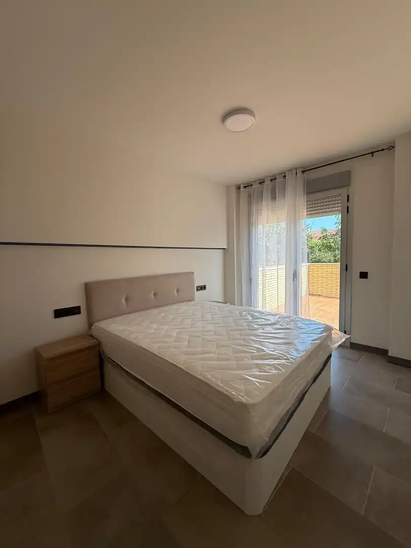 Schlafzimmer von Wohnungen zur Miete in Lleida mit Klimaanlage und Möbliert