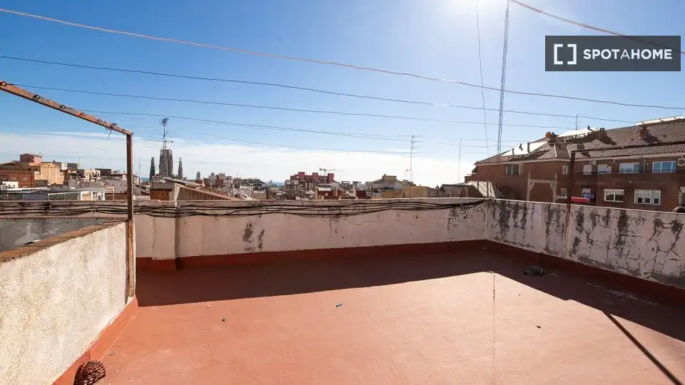 Flat with terrace to rent in Gràcia, imagen 6