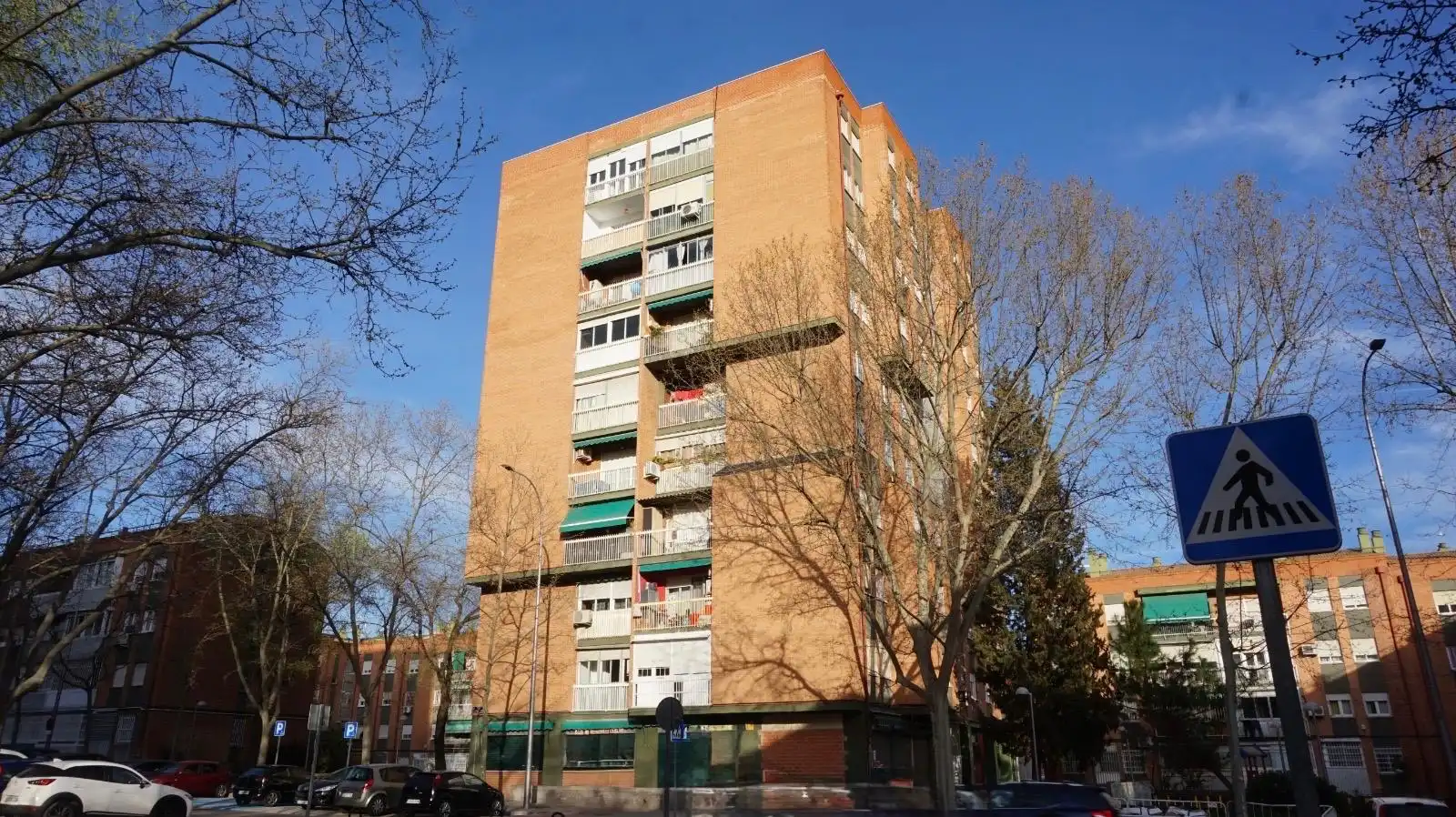 Vista exterior de Piso en venta en  Madrid Capital con Aire acondicionado, Calefacción y Amueblado