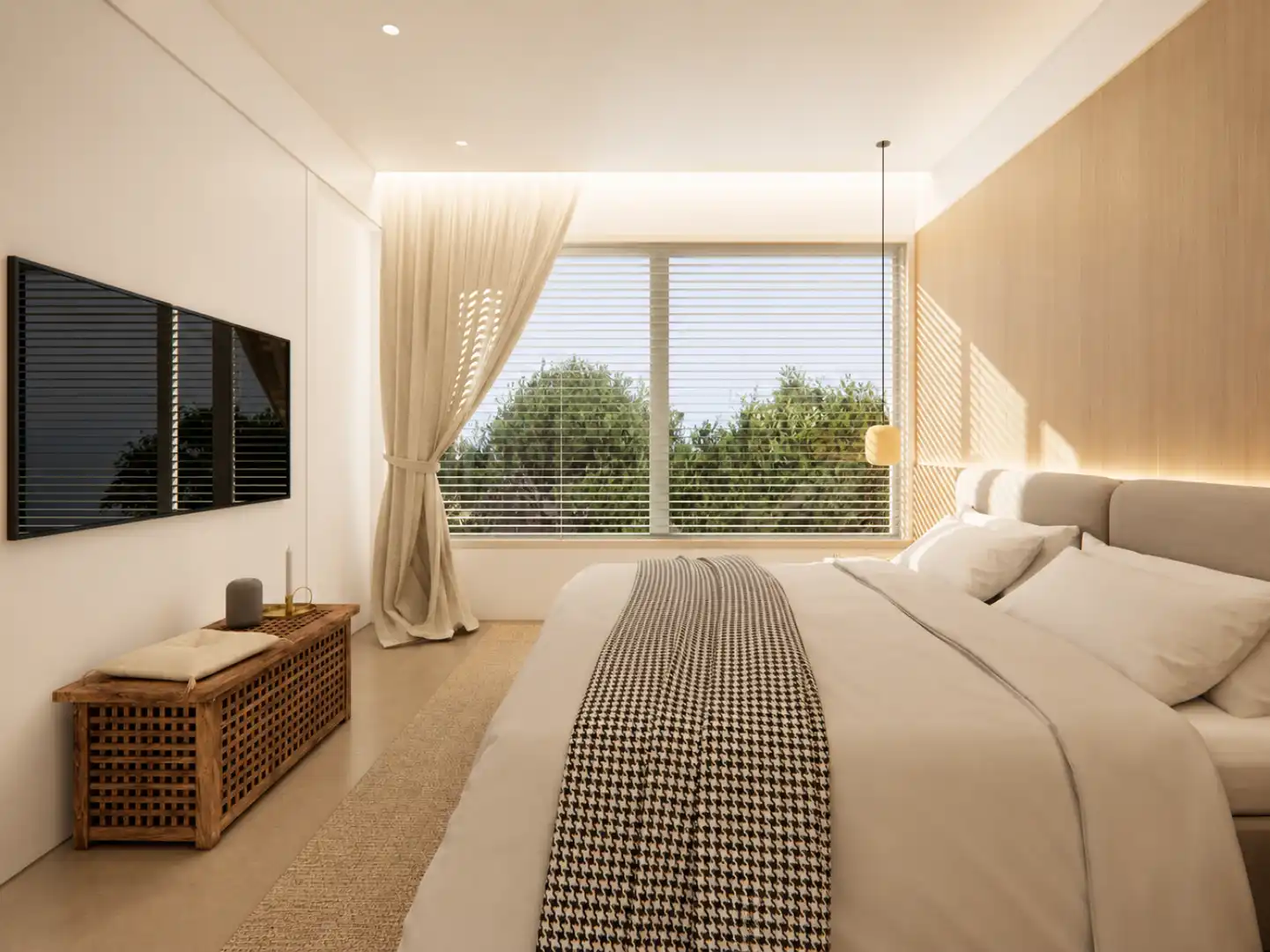 Bedroom of Detached homes for sale in Santa Margalida  with Air Conditioner, Heating and Terrace