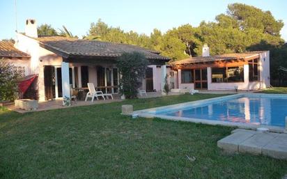 Garden of House or chalet for sale in Ses Salines