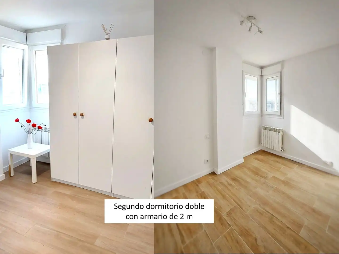 Schlafzimmer von Wohnung zur Miete in  Madrid Capital