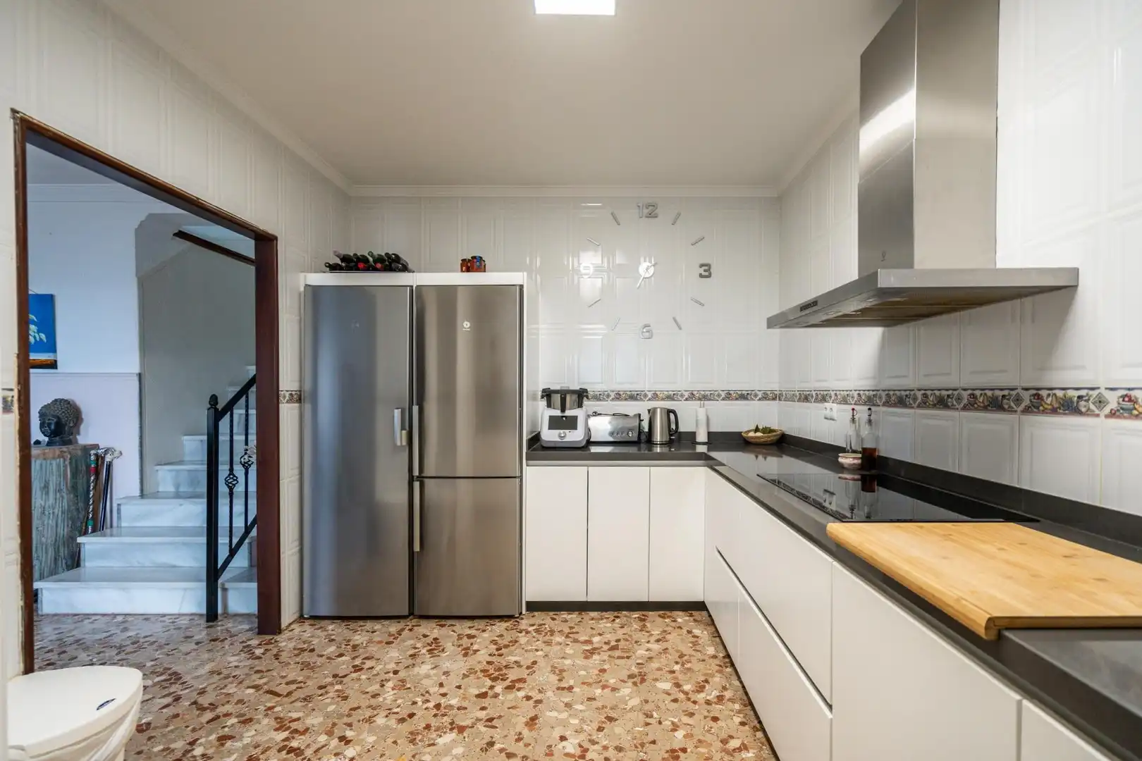 Cocina de Casa o chalet en venta en Chiclana de la Frontera con Aire acondicionado, Calefacción y Jardín privado