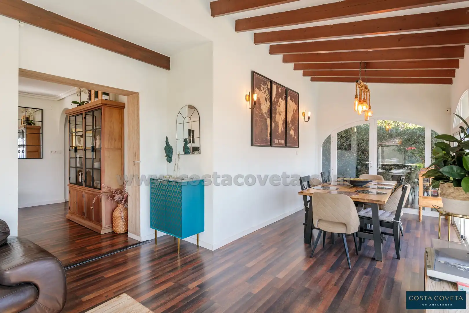 Dining room of Houses for sale in El Campello  with Air Conditioner, Private garden and Terrace