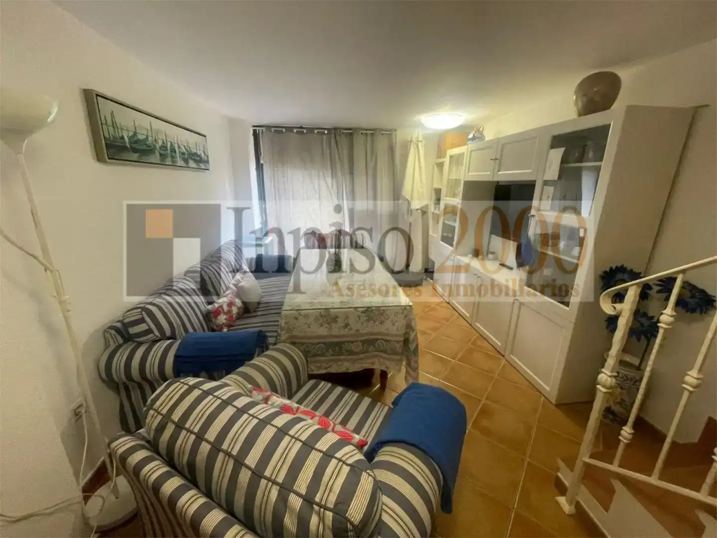 Sala d'estar de Casa adosada en venda en La Antilla
