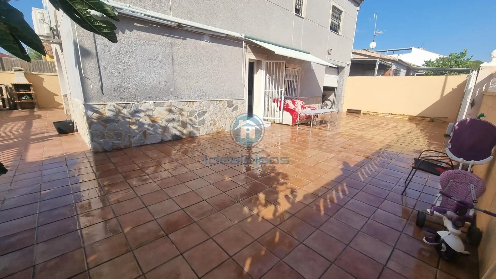 Terrassa de Casa o xalet en venda en Alicante / Alacant amb Aire condicionat, Jardí privat i Terrassa