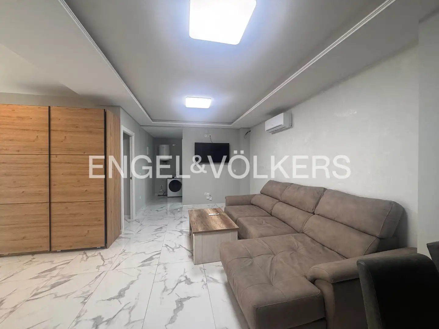 Sala d'estar de Apartament de lloguer en Valencia amb Aire condicionat, Calefacció i Moblat