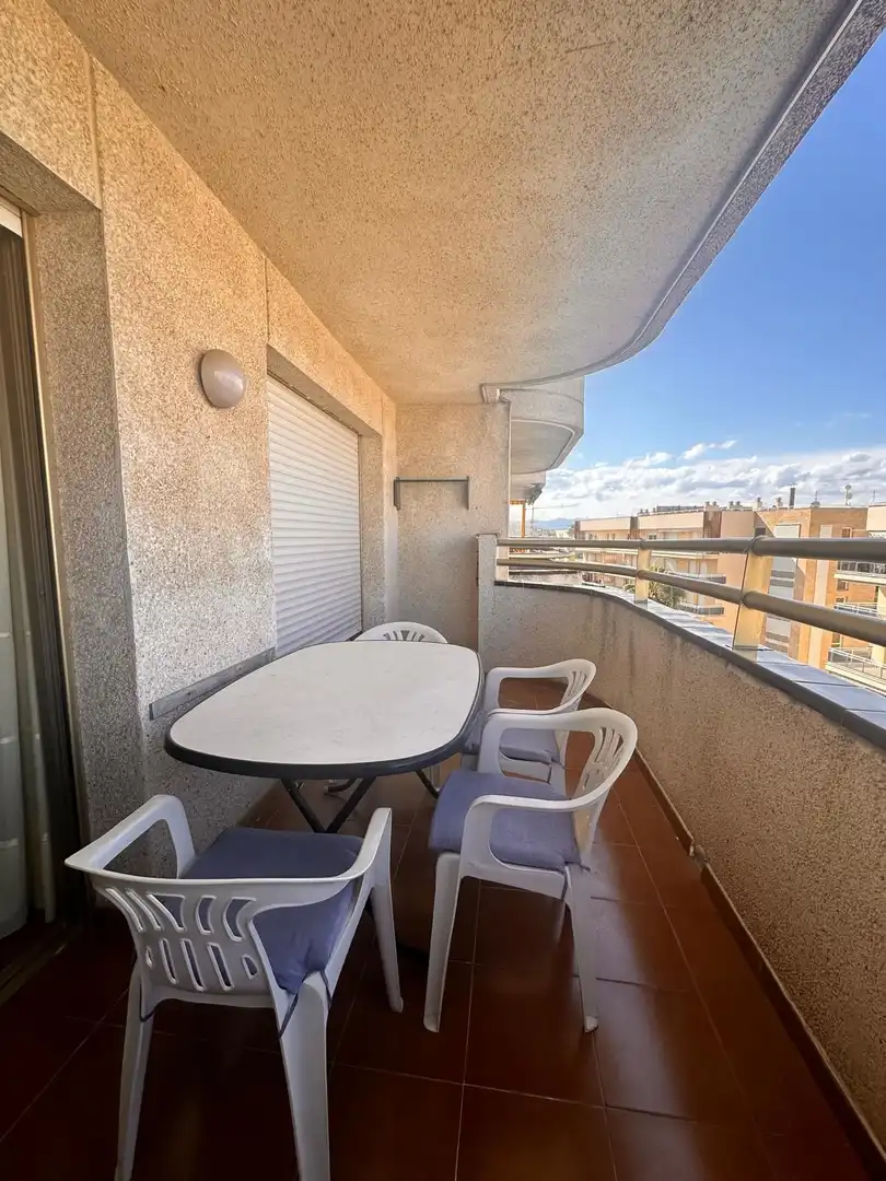 Terraza de Apartamento en venta en Salou con Aire acondicionado, Amueblado y Piscina comunitaria