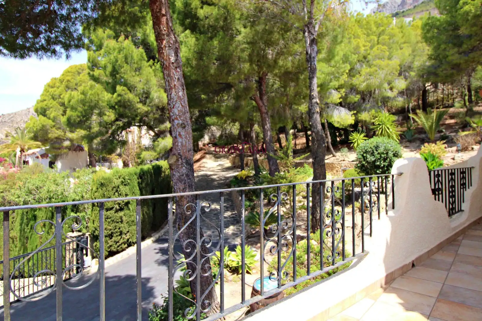Jardín de Casa o chalet en venta en Altea con Calefacción, Jardín privado y Terraza