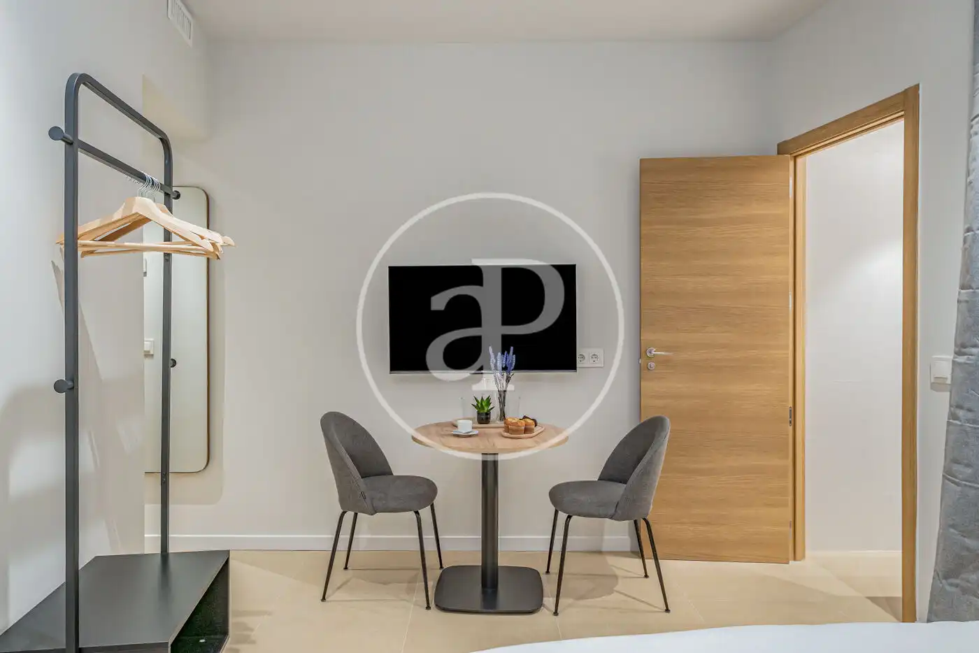Bedroom of Flat for sale in Madrid  with Air Conditioner, Heating and Furnished