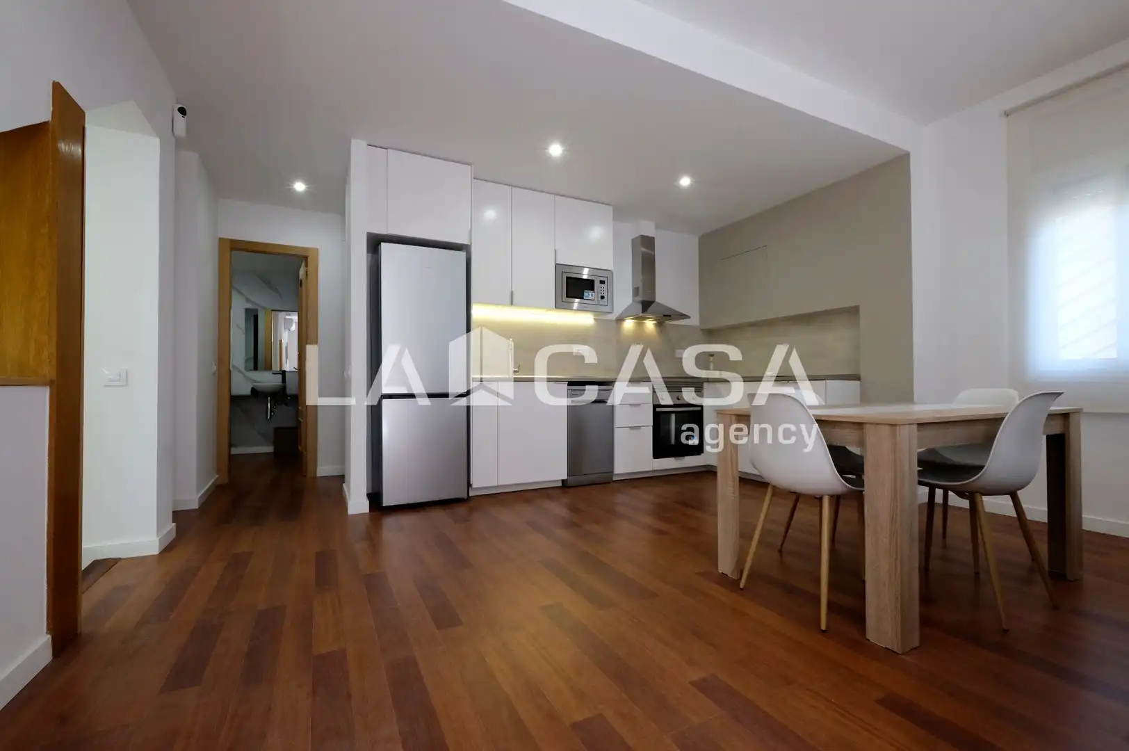 Kitchen of Duplex for sale in  Barcelona Capital  with Heating