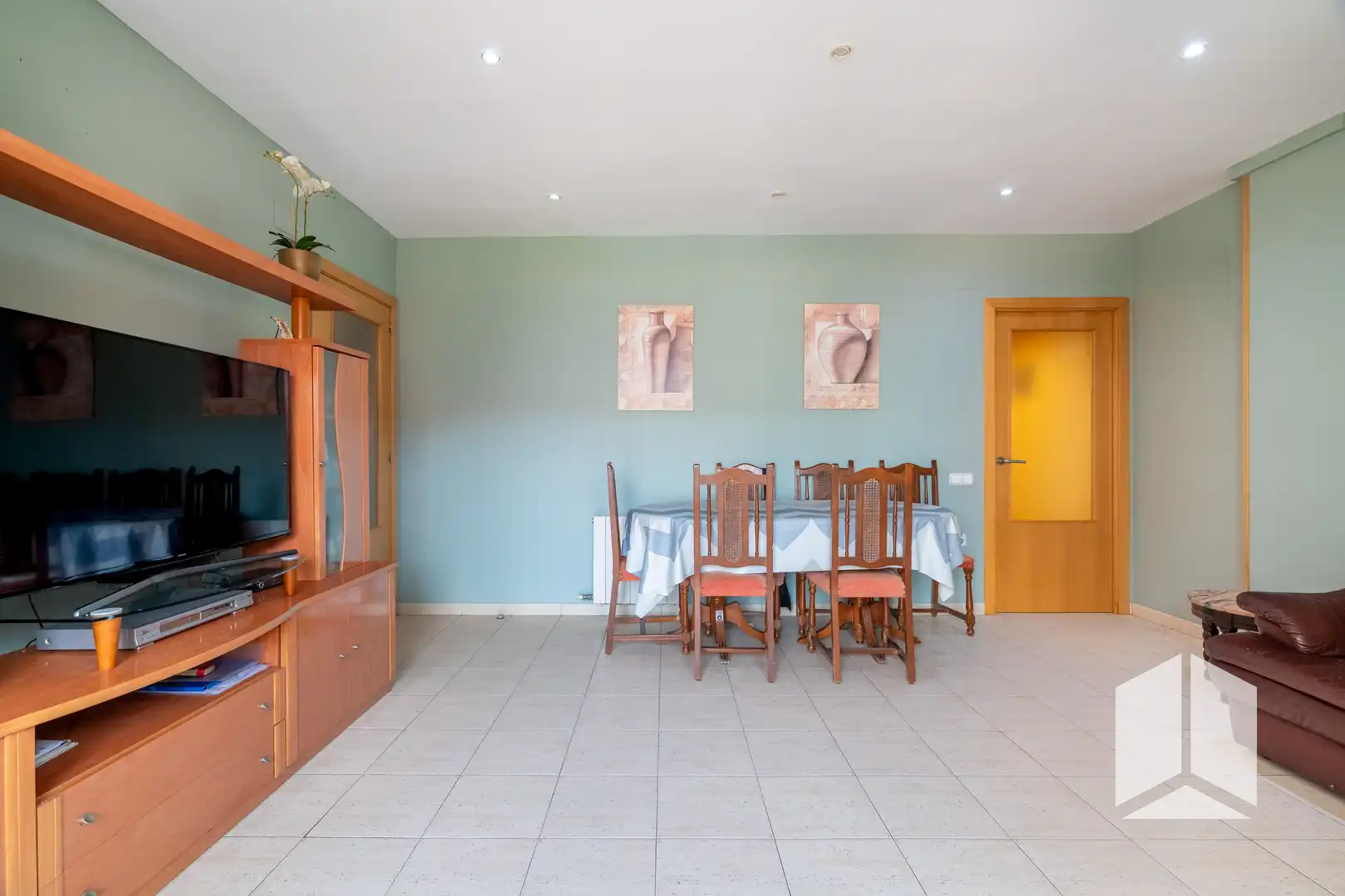 Dining room of Flat for sale in Castelldefels  with Swimming Pool and Balcony