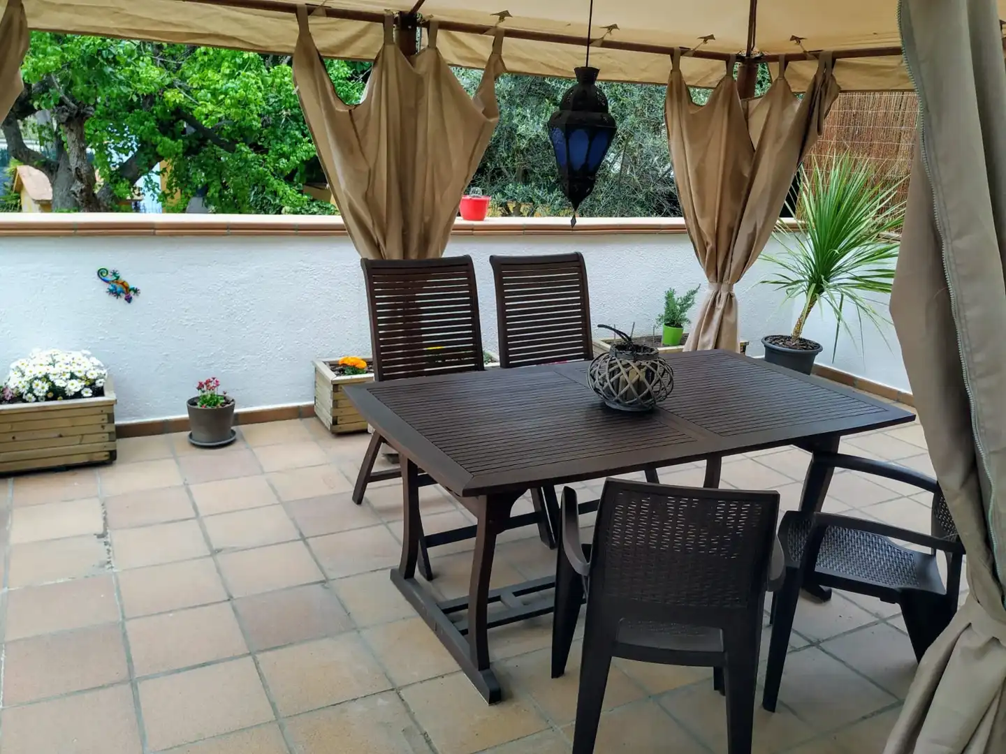 Terrasse von Erdgeschoss zum Verkauf in Vilalba Sasserra mit Klimaanlage, Heizung und Terrasse