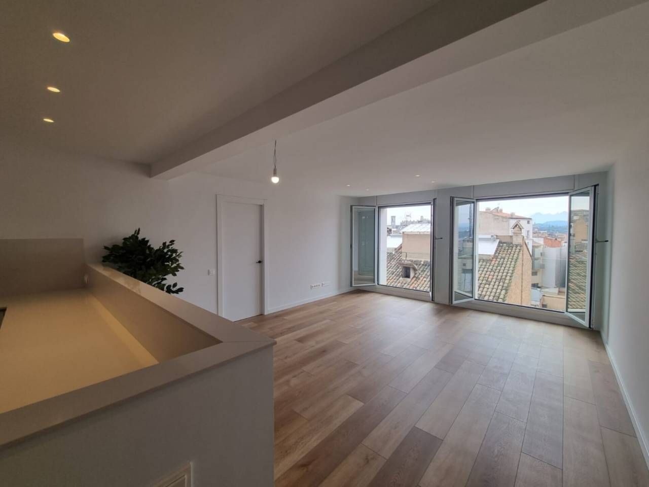 Sala d'estar de Pis en venda en Manresa amb Calefacció, Parquet i Traster