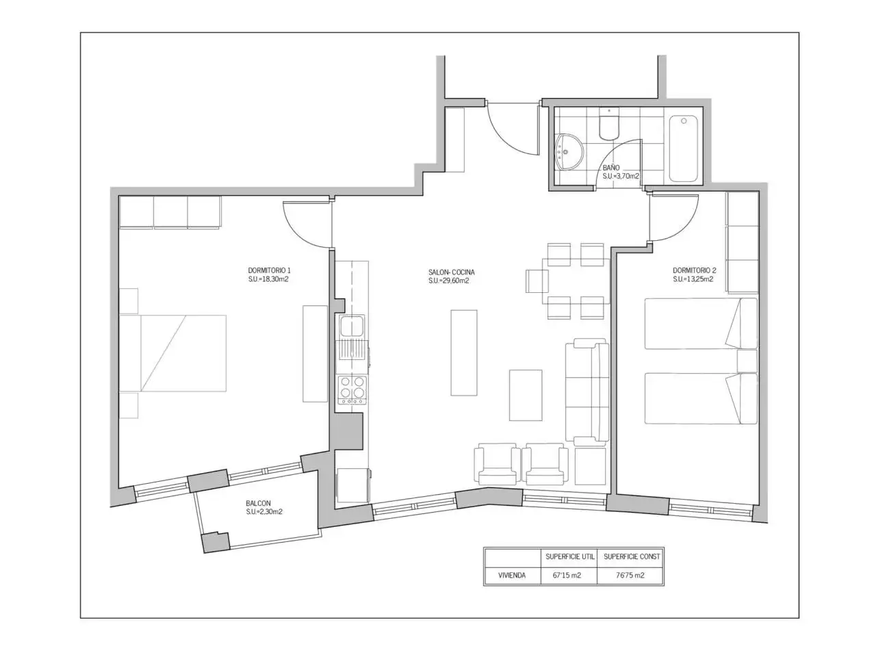 Apartament en venda en Ourense Capital  amb Aire condicionat, Calefacció i Traster