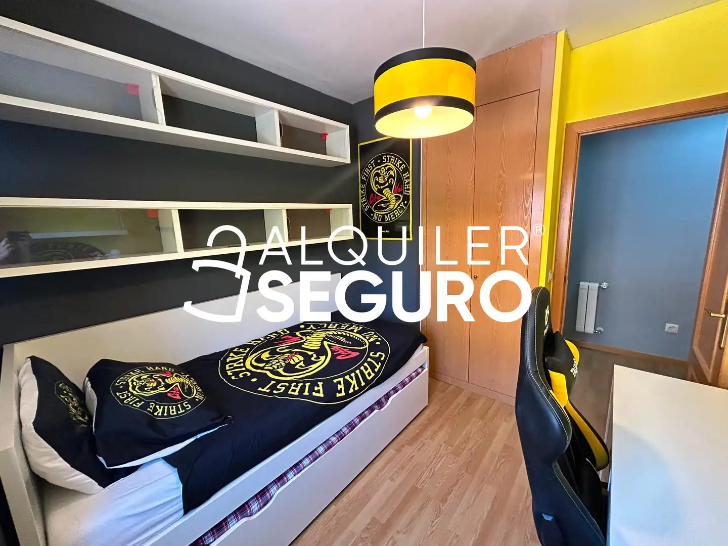 Bedroom of Flat for rent in Rivas-Vaciamadrid  with Air Conditioner, Heating and Storage room