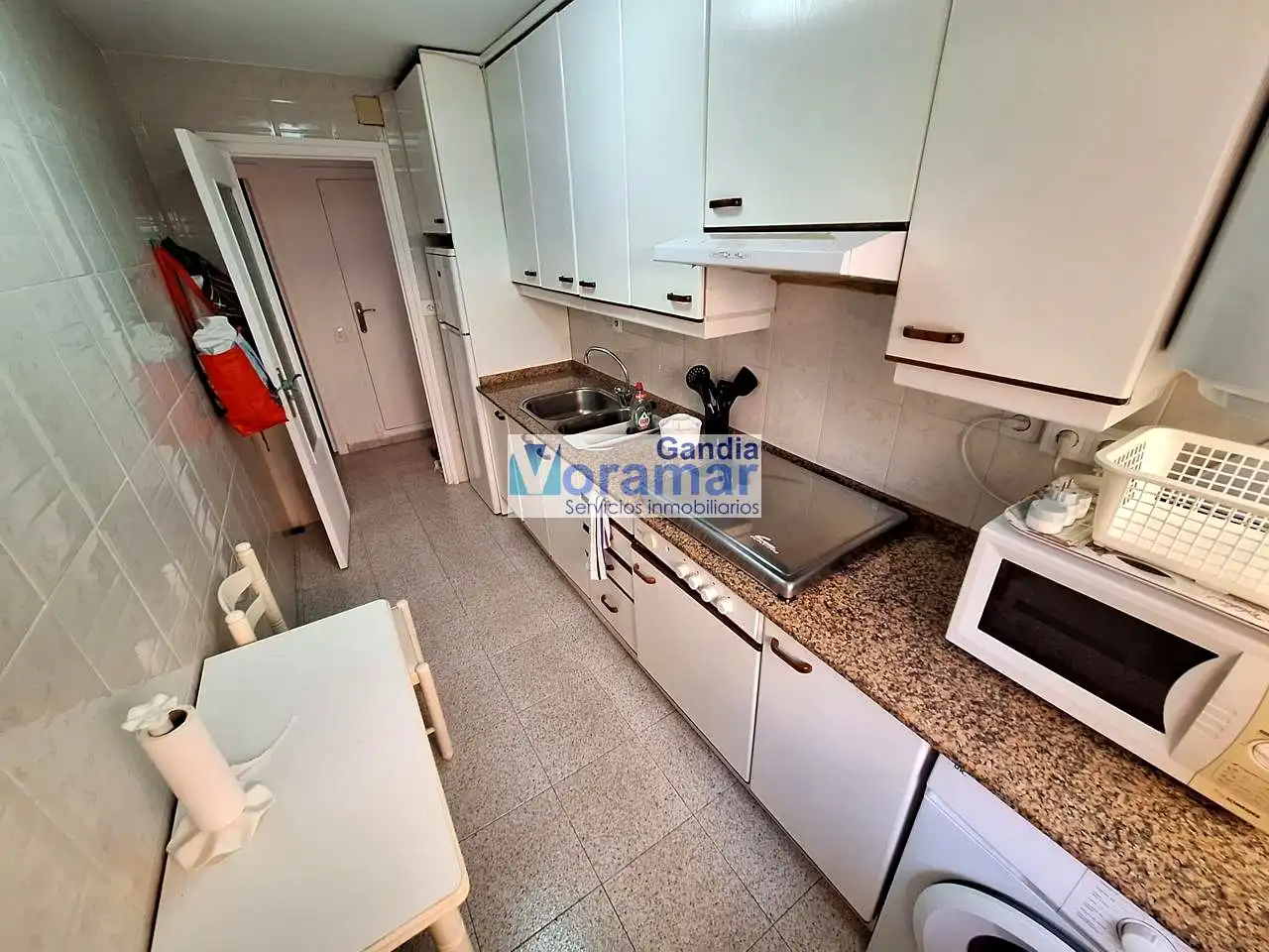 Cocina de Apartamento de alquiler en Gandia con Calefacción y Amueblado