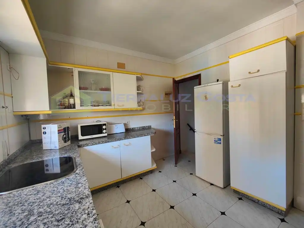 Cuina de Casa o xalet en venda en La Antilla amb Jardí privat, Terrassa i Traster
