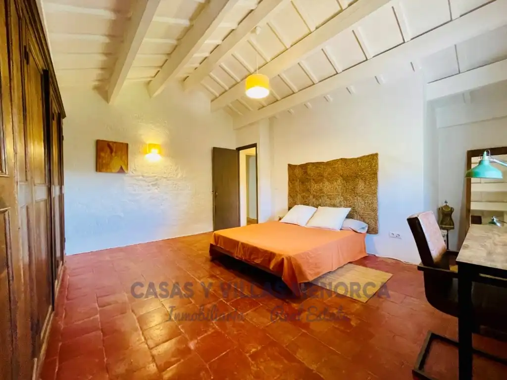 Schlafzimmer von Country house zur Miete in Maó - Mahón