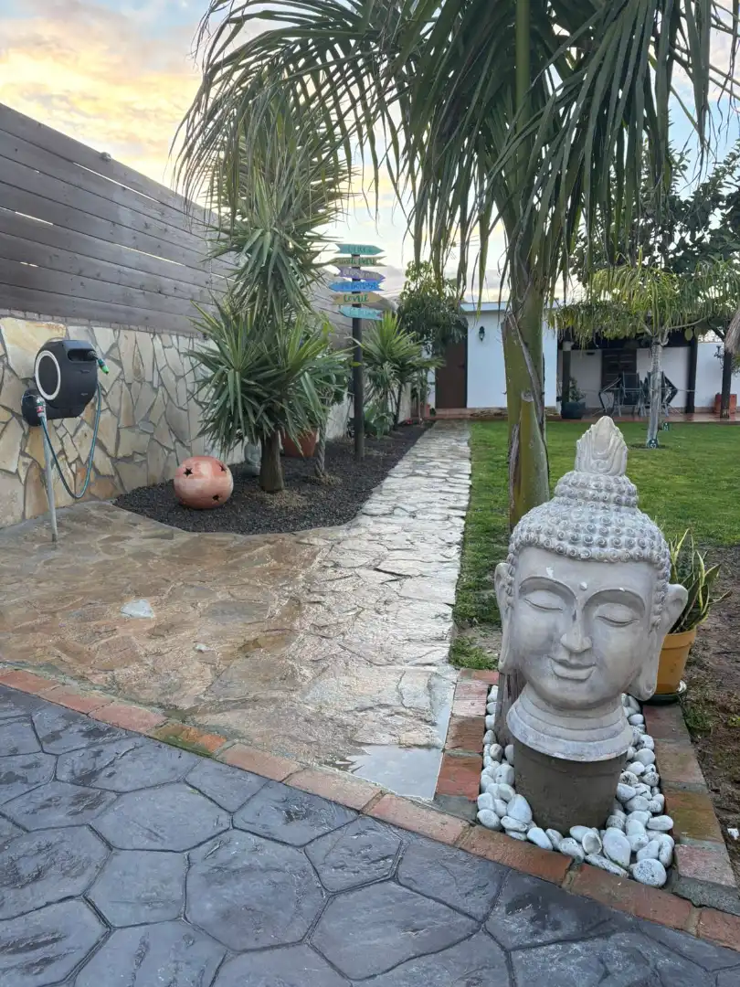 Jardí de Casa o xalet de lloguer en Chiclana de la Frontera amb Aire condicionat, Jardí privat i Terrassa