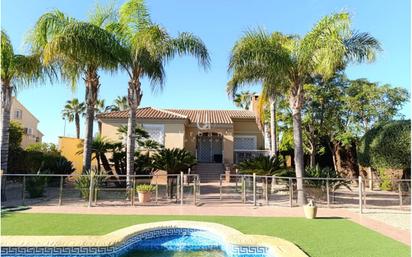 Vista exterior de Casa o xalet en venda en  Murcia Capital amb Aire condicionat, Calefacció i Jardí privat