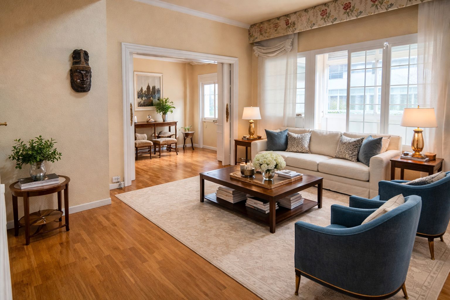 Sala d'estar de Pis en venda en Badajoz Capital amb Parquet i Terrassa