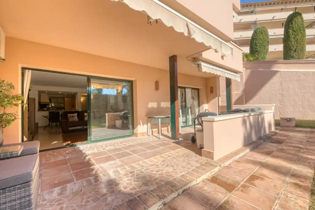 Garden of Apartments for sale in Calvià  with Air Conditioner, Private garden and Terrace
