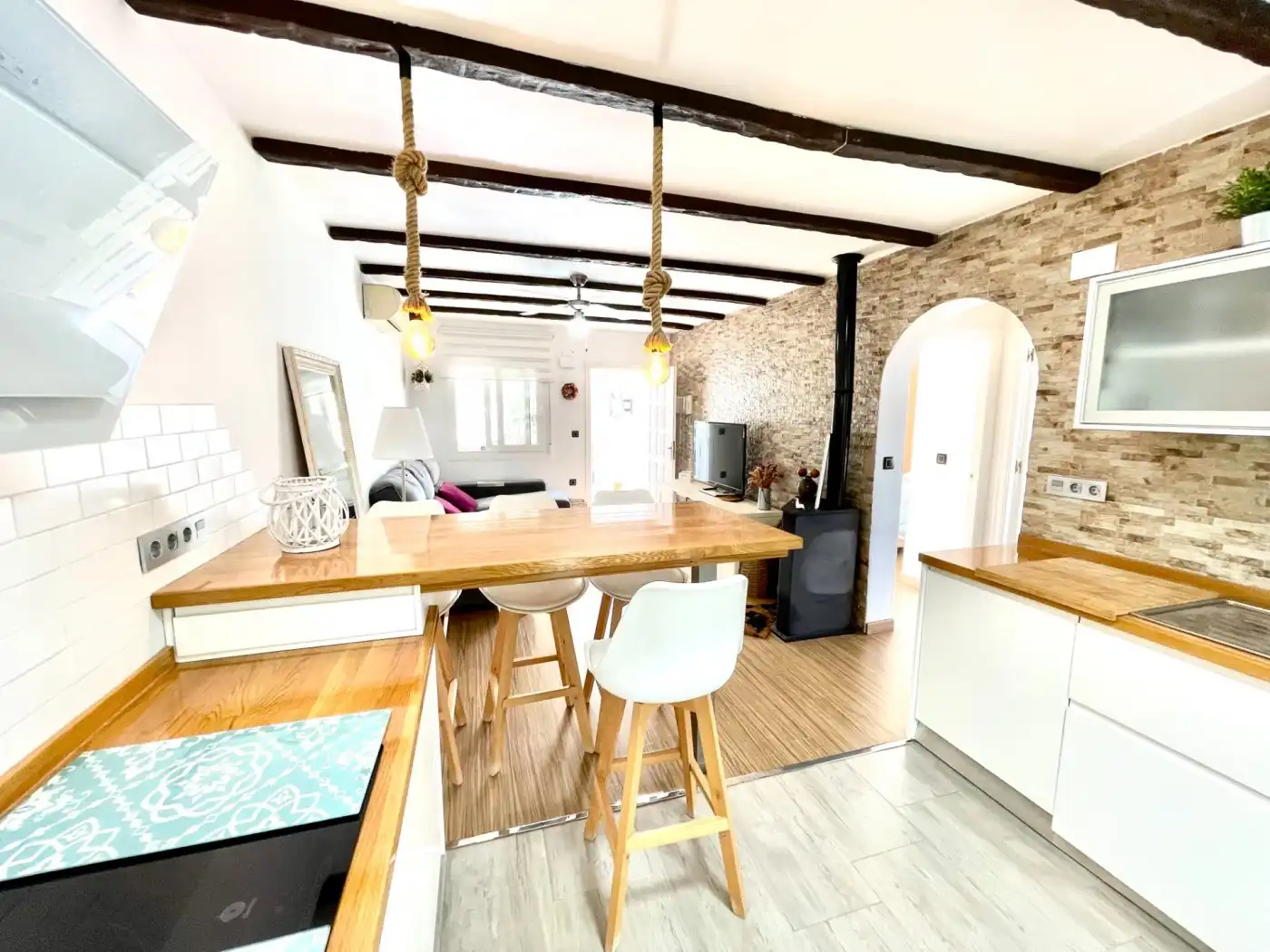 Exterior view of Houses for rent in San Fulgencio  with Air Conditioner, Heating and Private garden