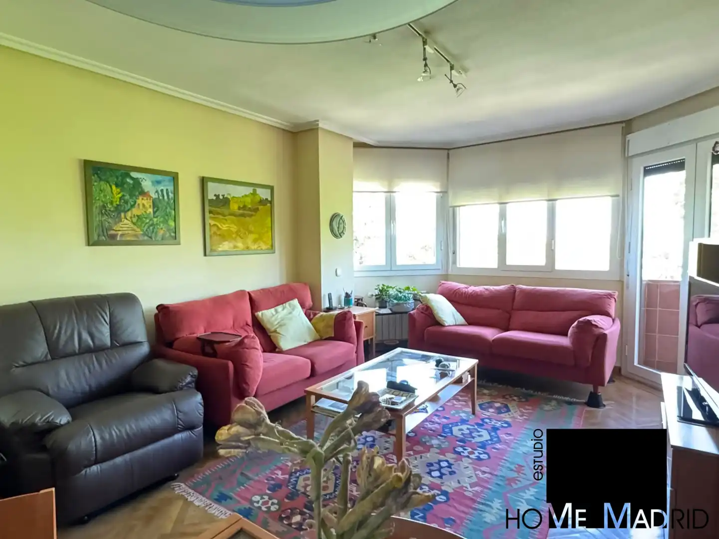 Sala de estar de Piso en venta en Madrid con Aire acondicionado, Calefacción y Jardín privado