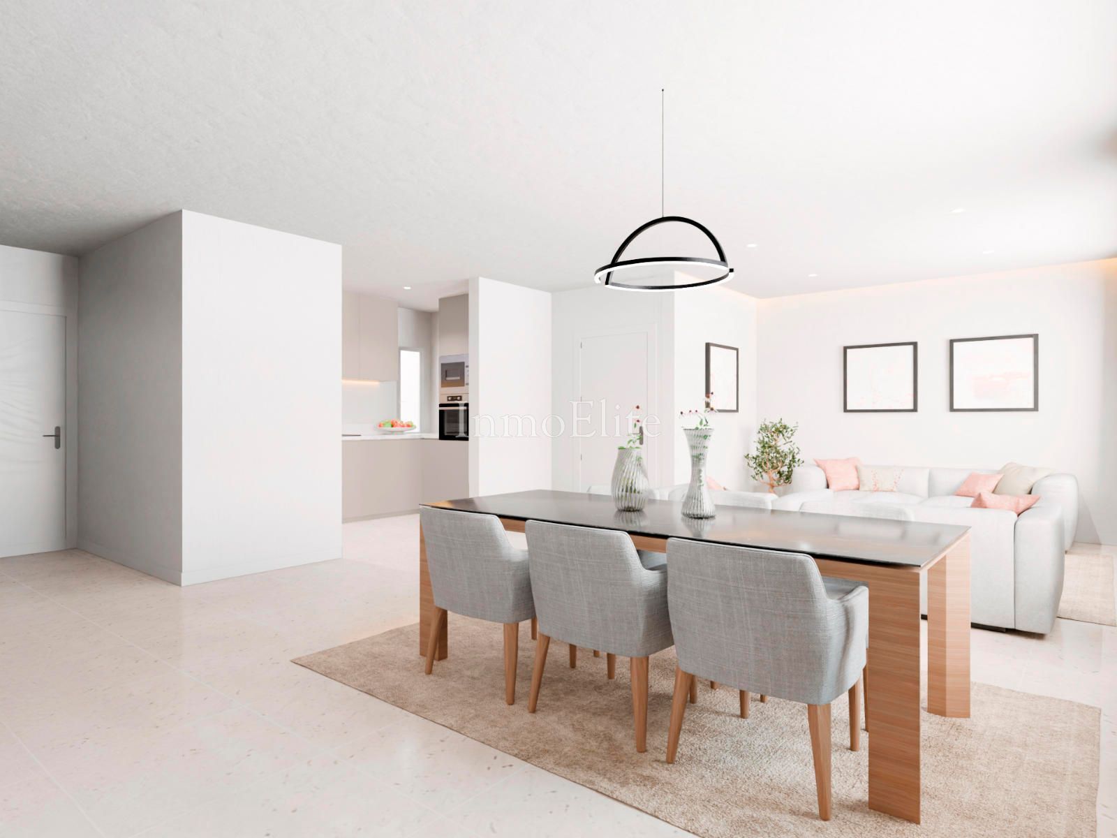 Dining room of Flat for sale in  Madrid Capital  with Air Conditioner, Heating and Oven