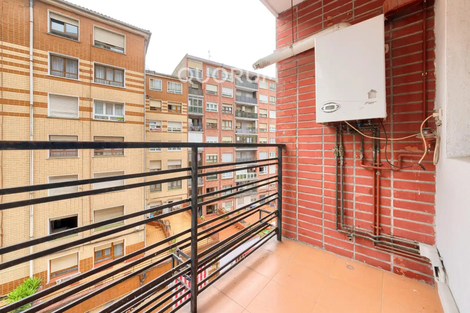 Terrasse von Wohnung zum Verkauf in Basauri  mit Heizung, Möbliert und Balkon