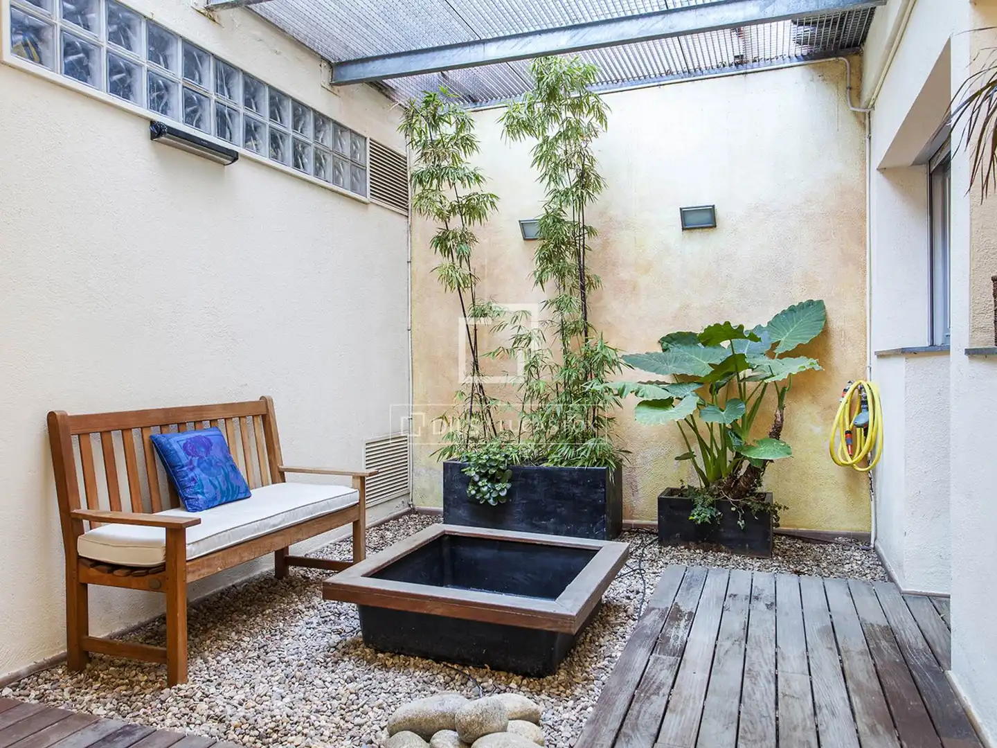 Terraza de Casa o chalet de alquiler en Barcelona con Aire acondicionado, Calefacción y Jardín privado