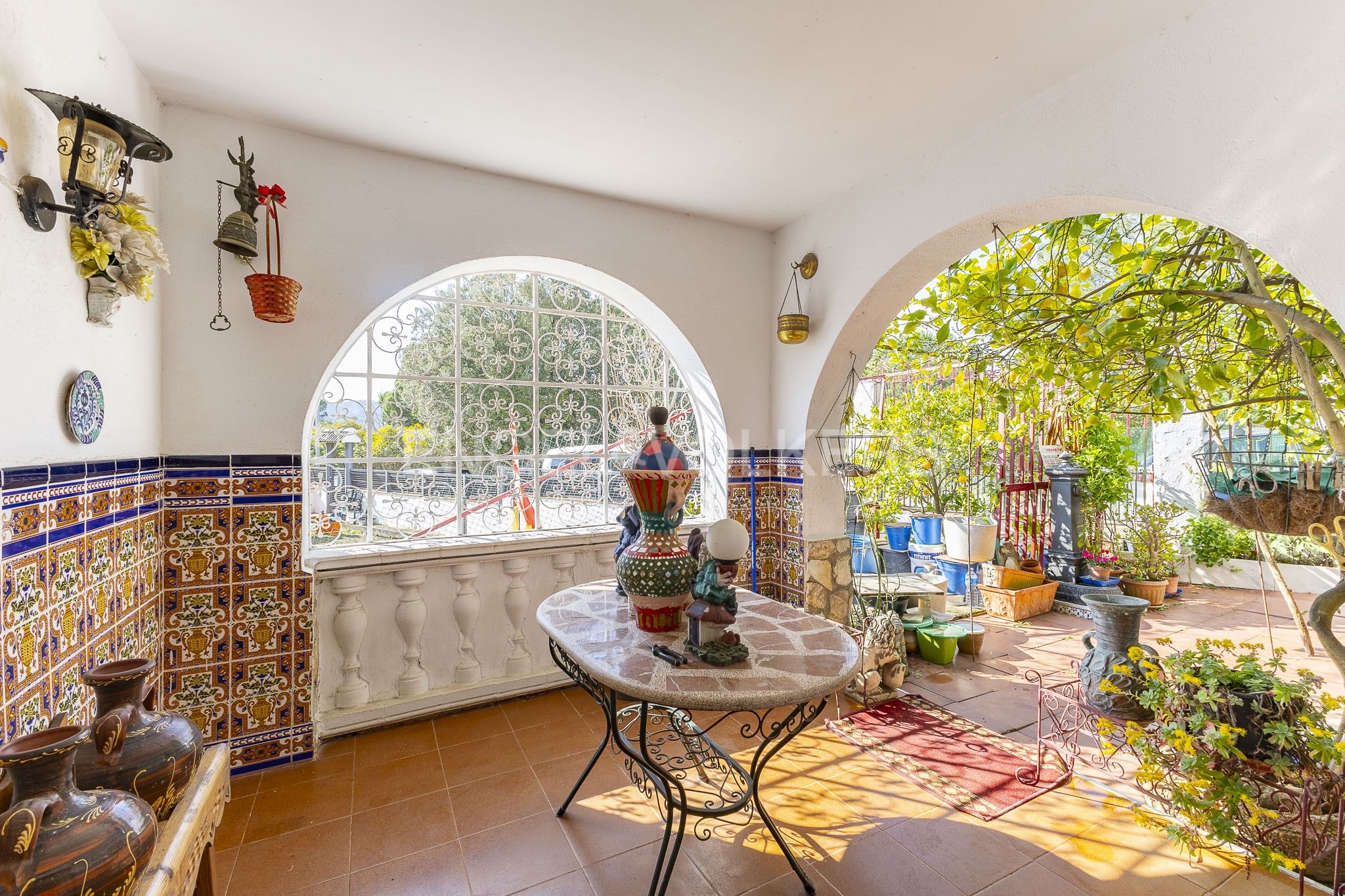 Terrassa de Casa o xalet en venda en Sant Iscle de Vallalta amb Calefacció, Jardí privat i Terrassa