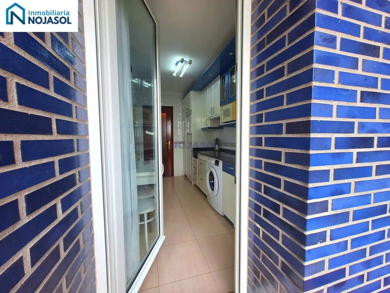 Cocina de Apartamento de alquiler en Noja con Calefacción, Jardín privado y Terraza