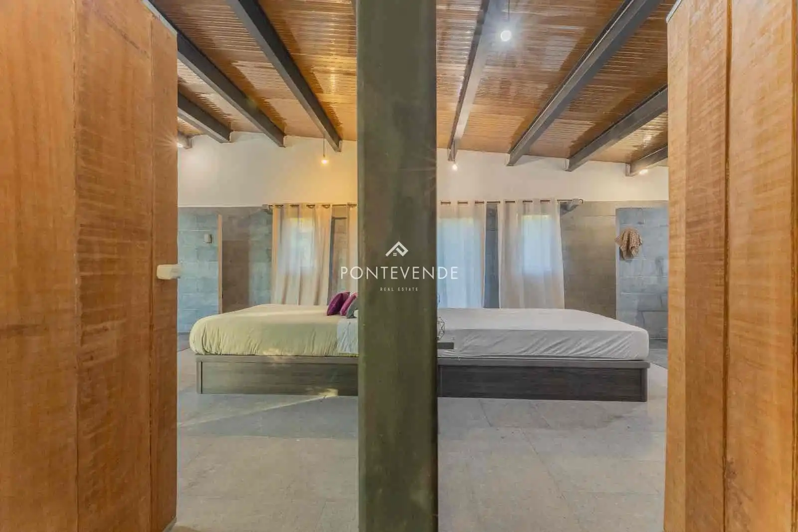 Habitación de Casa o chalet en venta en Marín con Aire acondicionado, Calefacción y Jardín privado