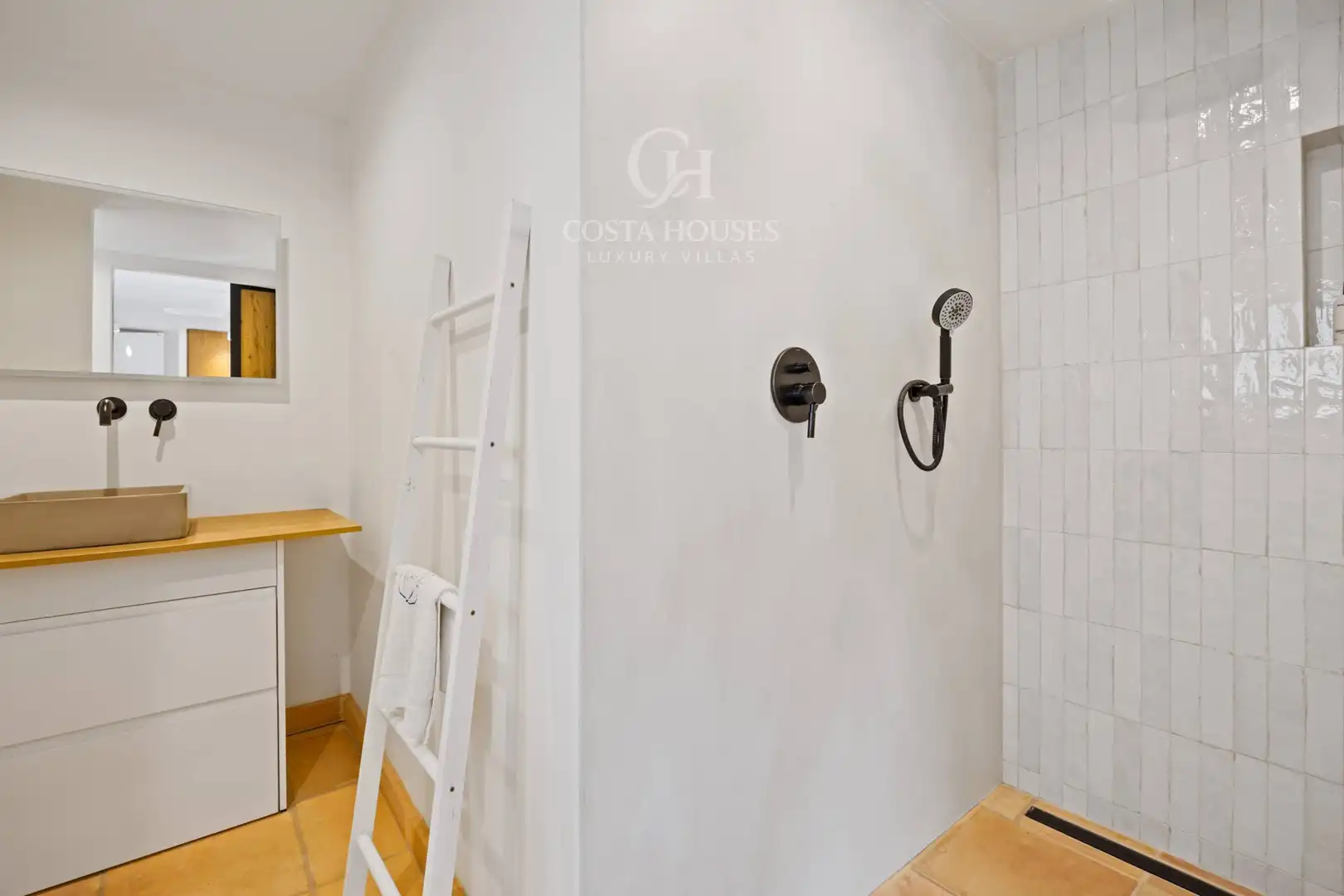 Bathroom of Houses for sale in Jávea / Xàbia  with Air Conditioner, Heating and Private garden